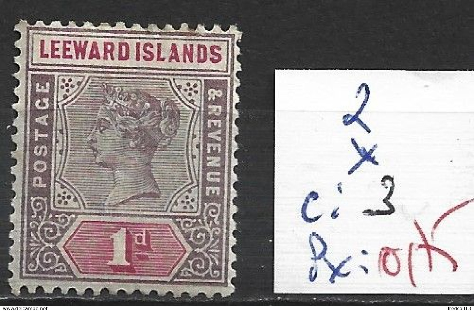 LEEWARD 2 * Côte 3 € - Leeward  Islands