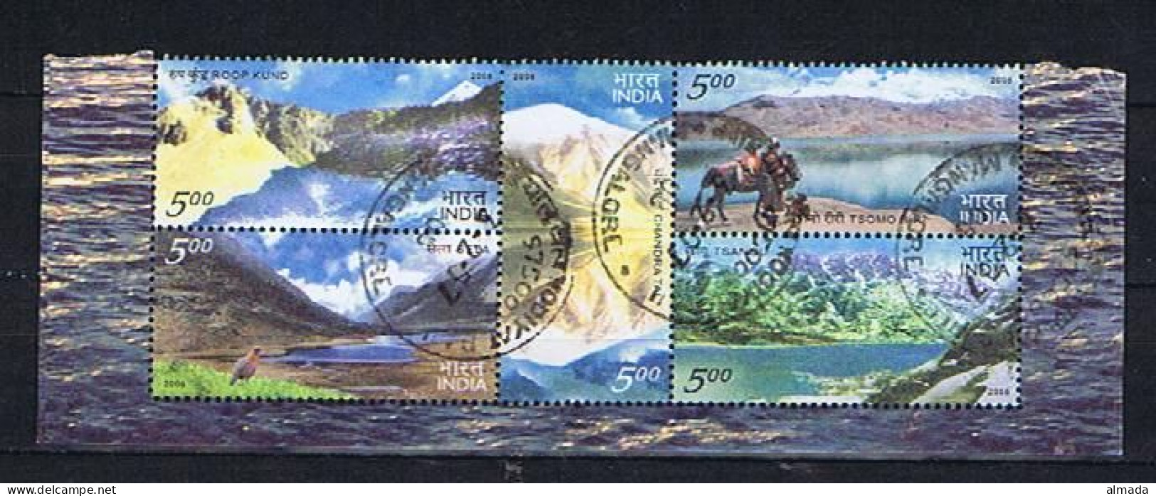 India 2006: Michel 2165-2169 Used,  Gestempelt - Used Stamps