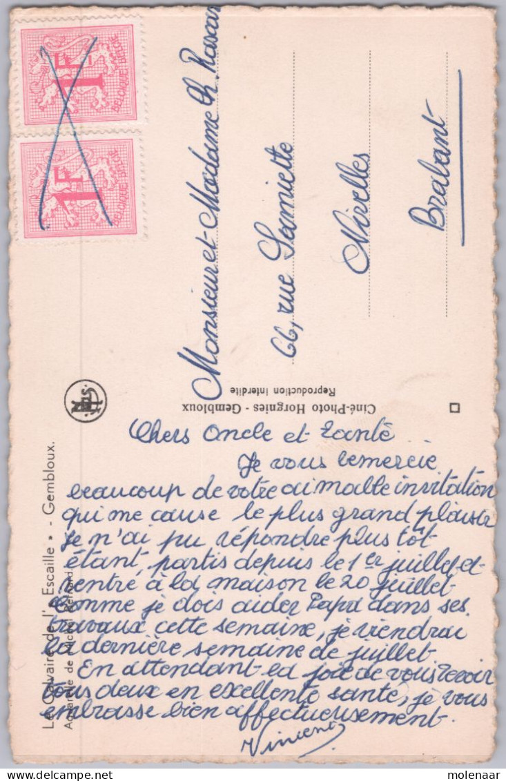 Postkaarten > Europa > België > Namen > Gembloux Gebruikt (15830) - Gembloux