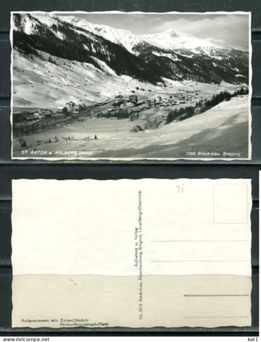 K20425)Ansichtskarte: St. Anton Am Arlberg, Winterpanorama - St. Anton Am Arlberg