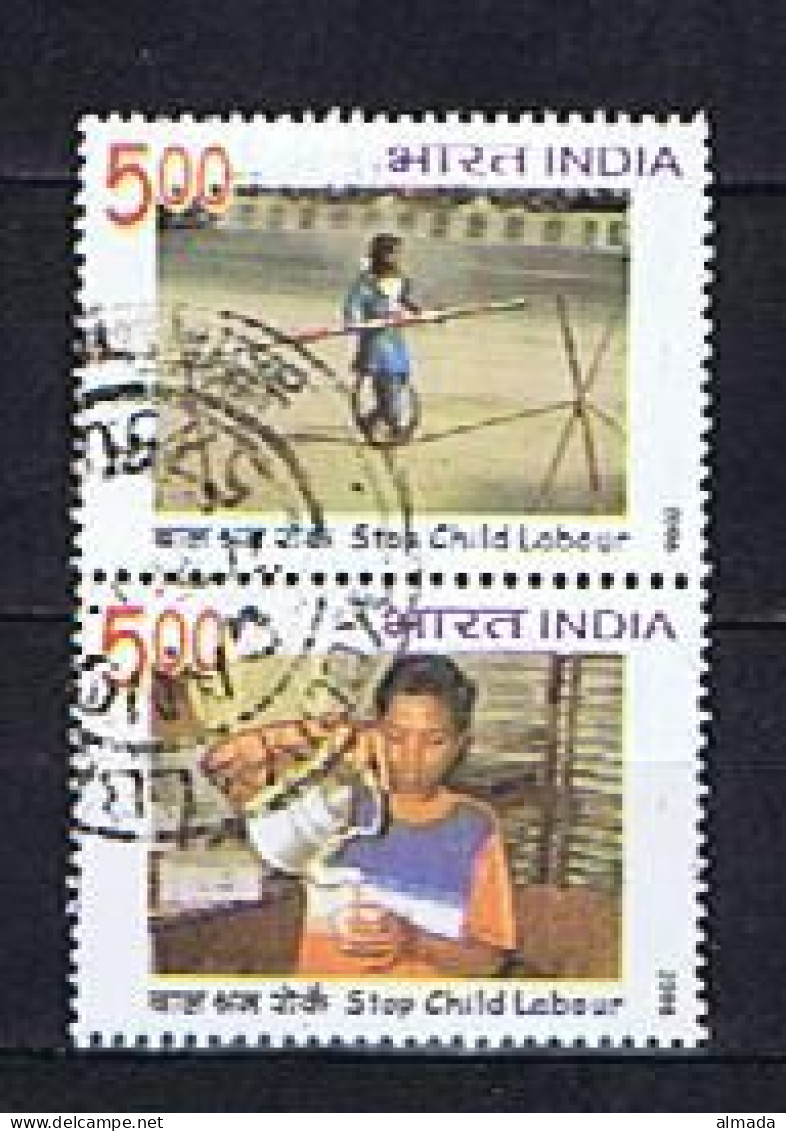 India 2006: Michel 2181 + 2183 Used,  Gestempelt - Usati