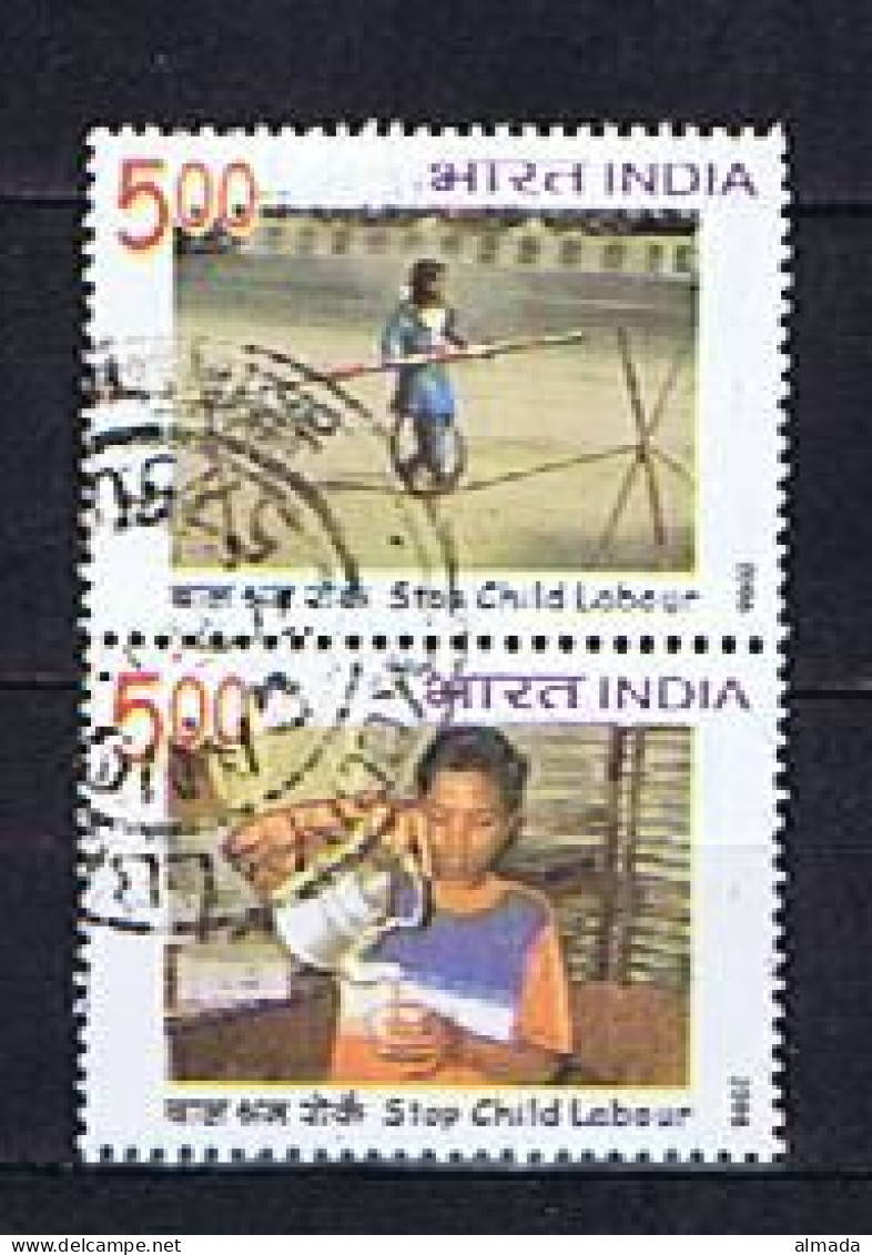 India 2006: Michel 2181 + 2183 Used,  Gestempelt - Usados