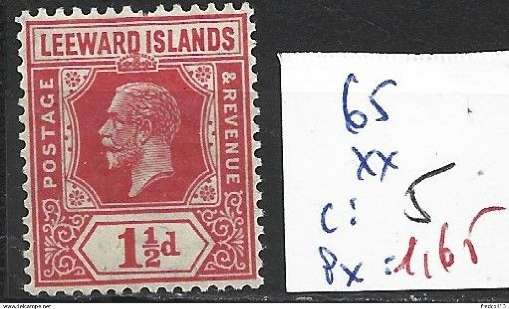 LEEWARD 65 ** Côte 5 € - Leeward  Islands
