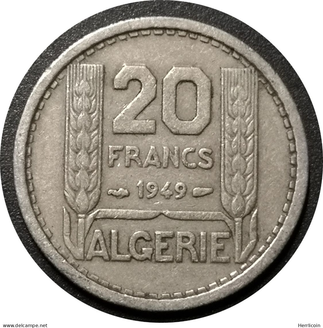 1949  - 20 Francs Turin  Algérie - Algerije