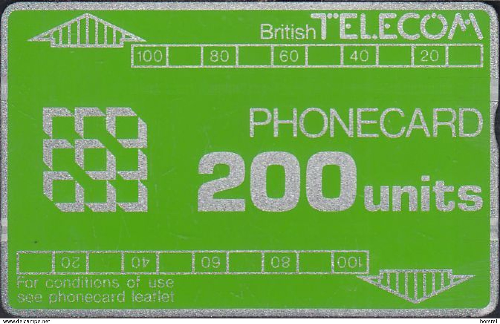 UK - British Telecom L&G  BTD017 - 3rd Issue Phonecard Definitive - 200 Units - 005E - BT Definitive