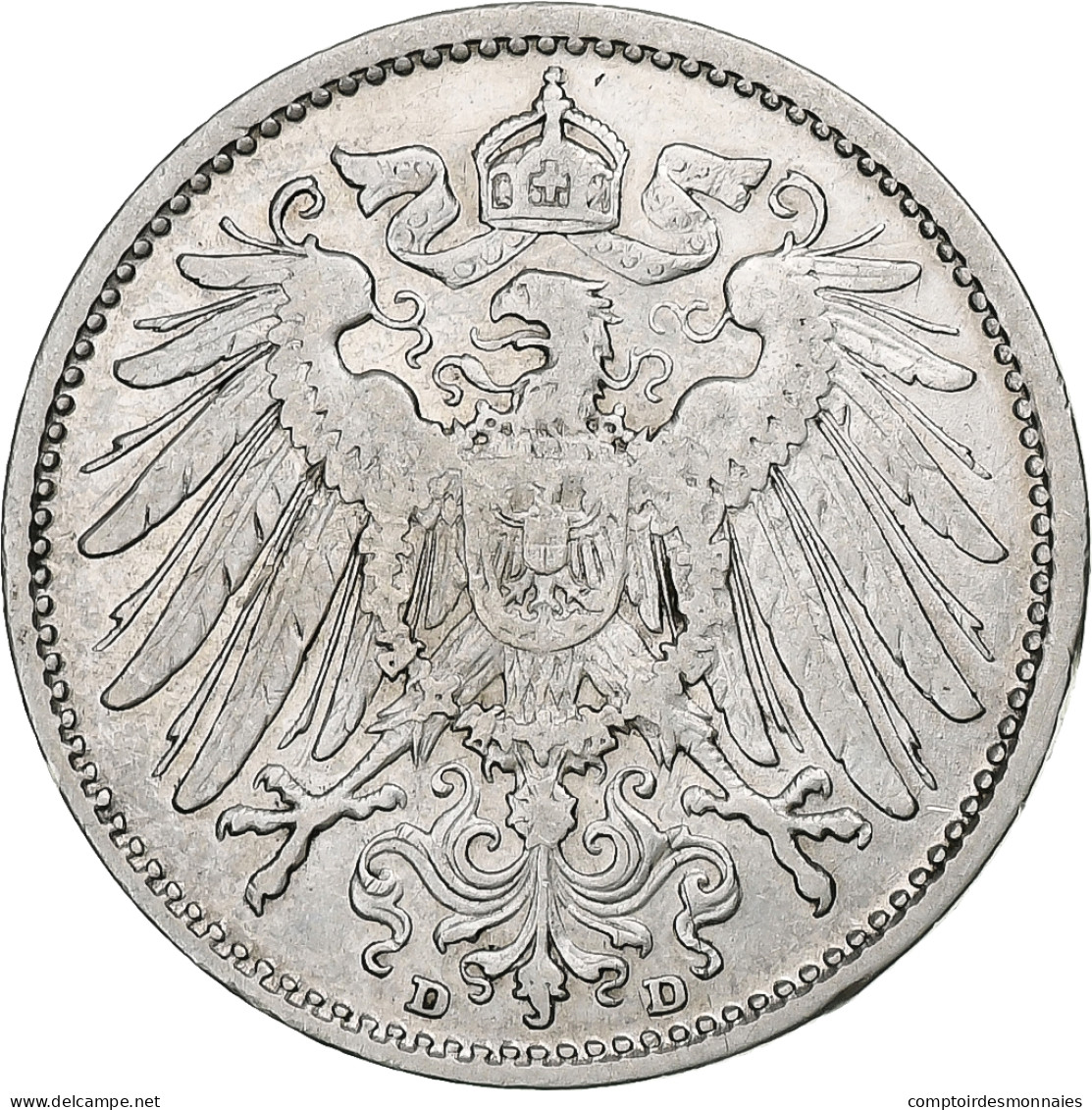 Monnaie, GERMANY - EMPIRE, Wilhelm II, Mark, 1904, Munich, TTB, Argent, KM:14 - 1 Mark