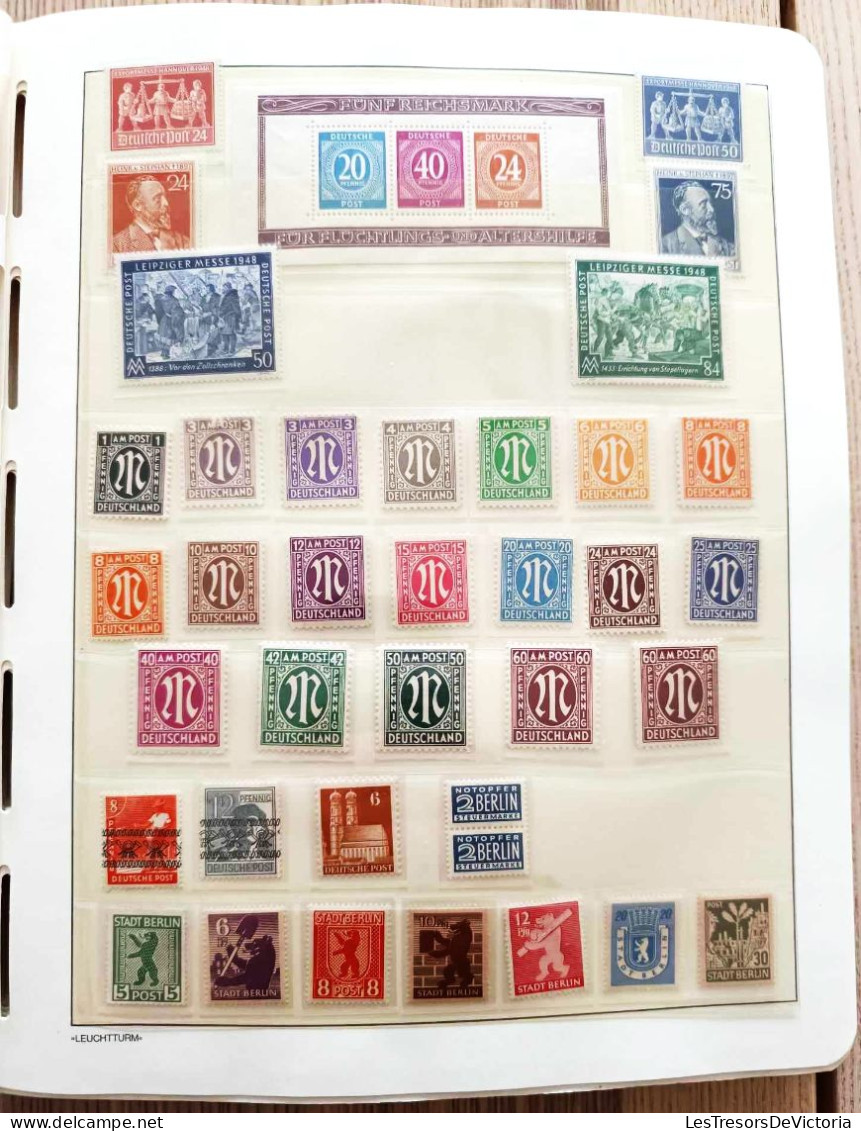 Timbres - Album de timbres Allemands neufs - 1964>>> - Très bonne qualité
