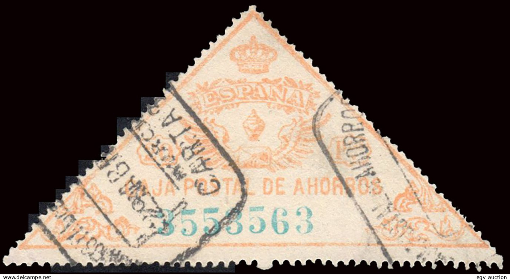 Murcia - O Caja Postal Ahorro 20 Ptas. - Mat Cartagena - Caja Postal De Ahorros" - 1931-....