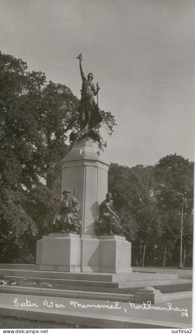 DEVON - EXETER WAR MEMORIAL RP Dv1093 - Exeter