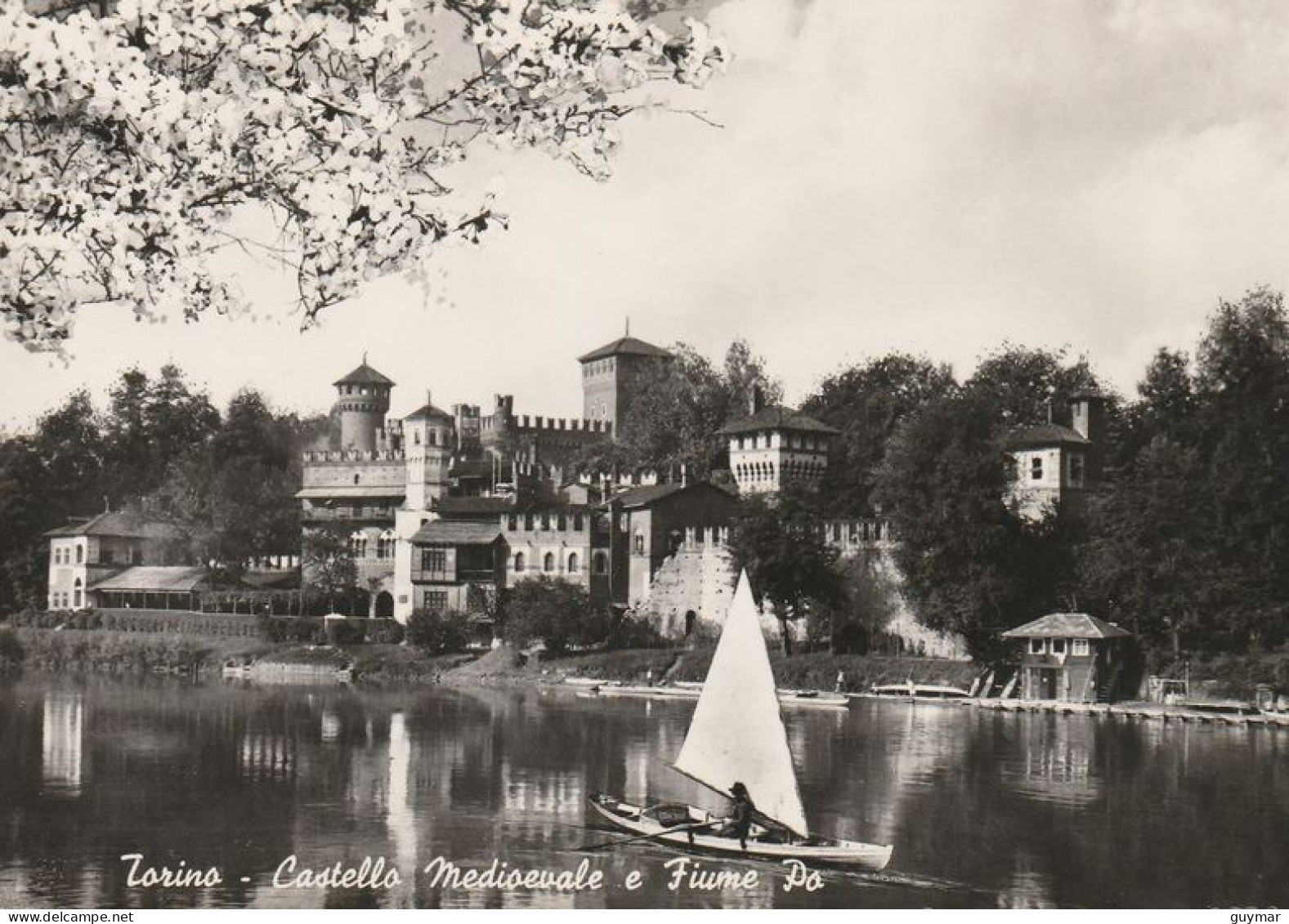 TORINO - CASTELLO MEDIOVALE - E FIUME PO - 6004 - Fiume Po