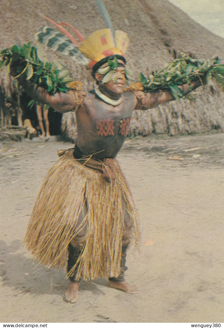 XINGU.    Indio Iaualapiti.     Reserva Indigena De Xingu.  BRASIL NATIVO. TB PLAN   Années 90.   RARE  Voir Description - Manaus