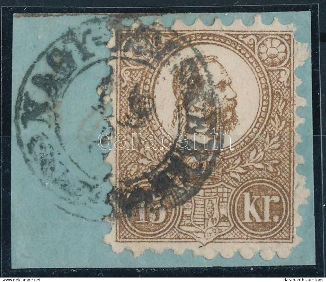 1871 Kőnyomat 15kr "NAGY-BECSKEREK" Bélyegzéssel - Autres & Non Classés