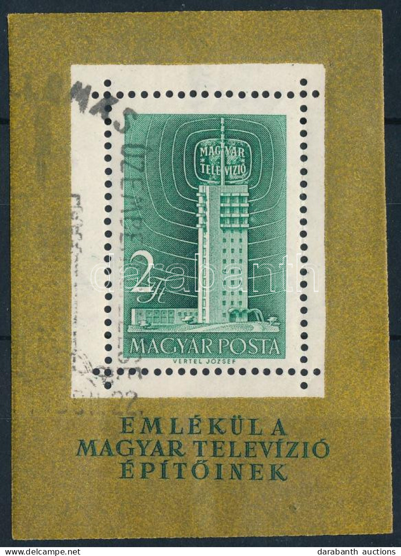 O 1958 Televízió Blokk (18.000) - Otros & Sin Clasificación