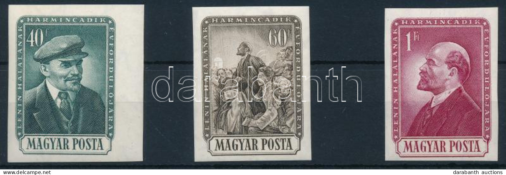 ** 1954 Lenin (I.) Vágott Sor (18.000) - Other & Unclassified