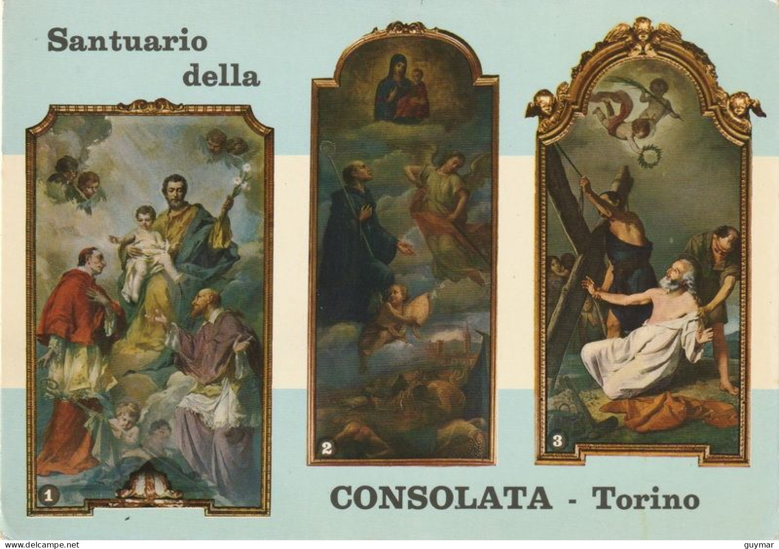 TORINO - SANTUARIO DELLA CONSOLATA - 6014 - Kerken