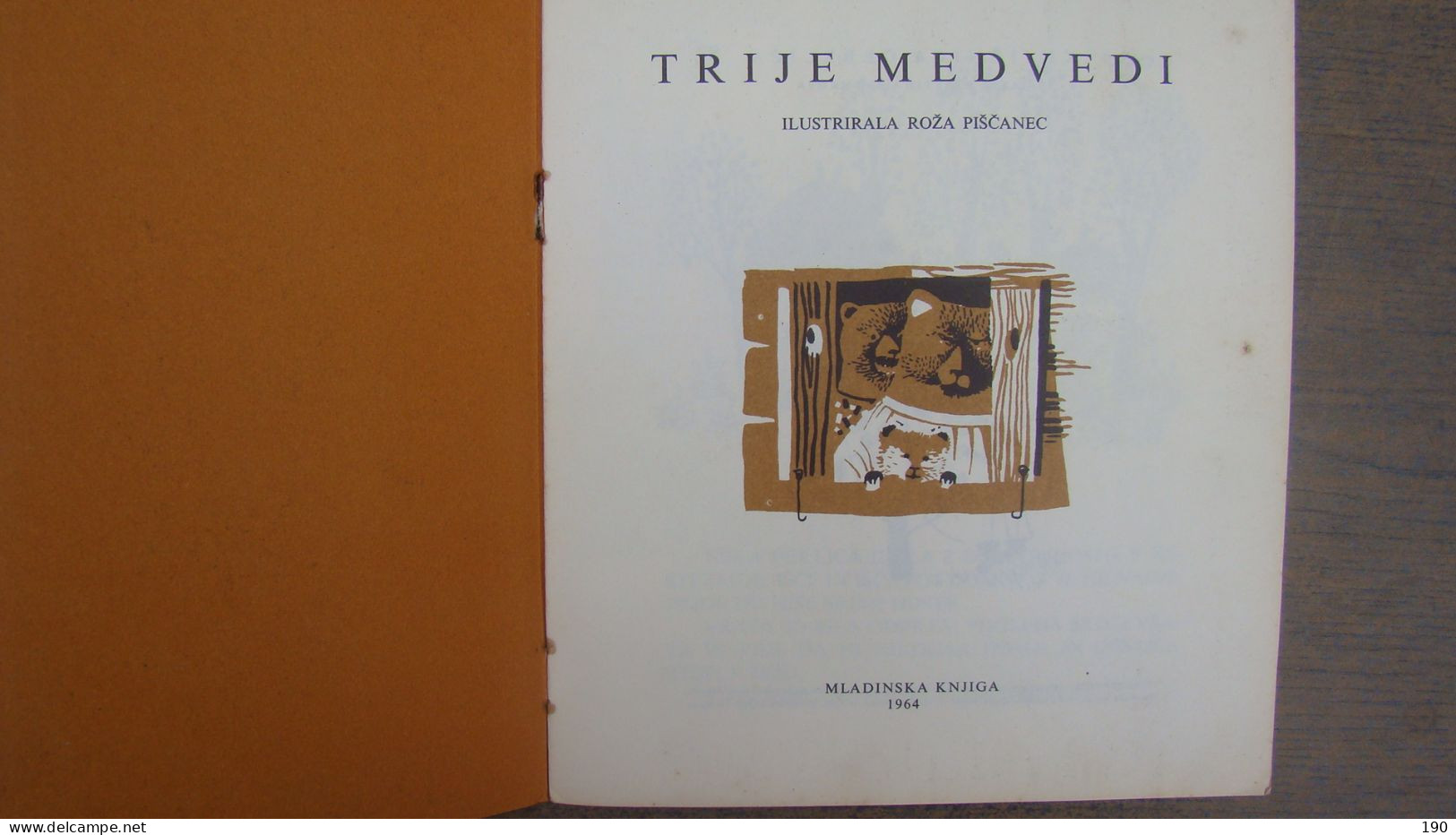 Trije Medvedi - Russian Fairy Tale,Illustrated:Roza Piscanec - Slavische Talen