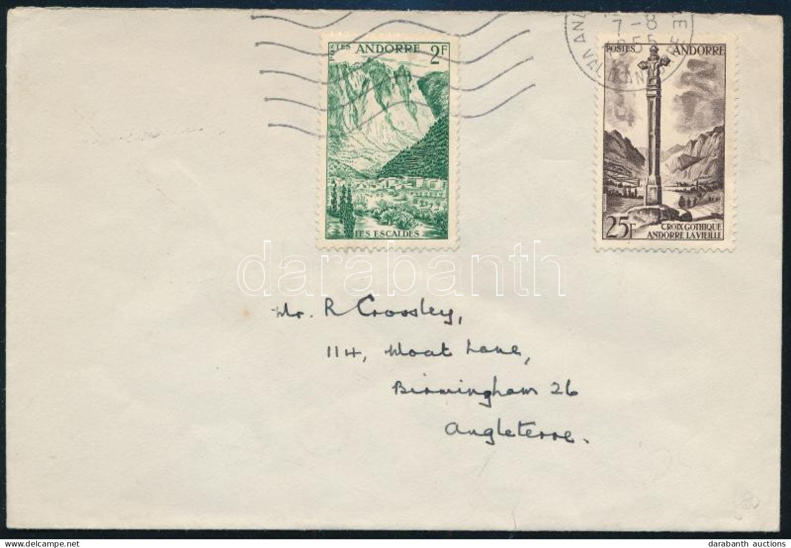 Andorra - Francia Posta 1955 - Other & Unclassified