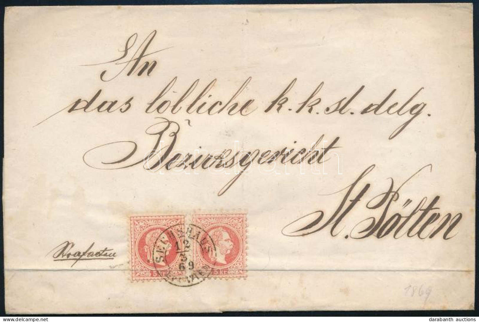 Ausztria 1869 - Other & Unclassified