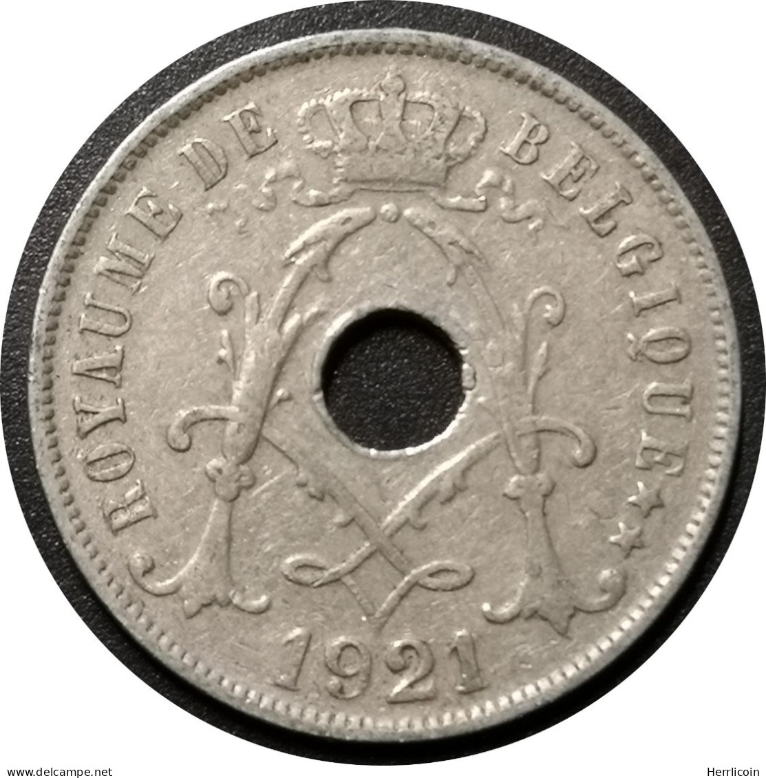 Monnaie Belgique - 1921 - 25 Centimes - Albert Ier - Type Michaux En Français - 25 Cents