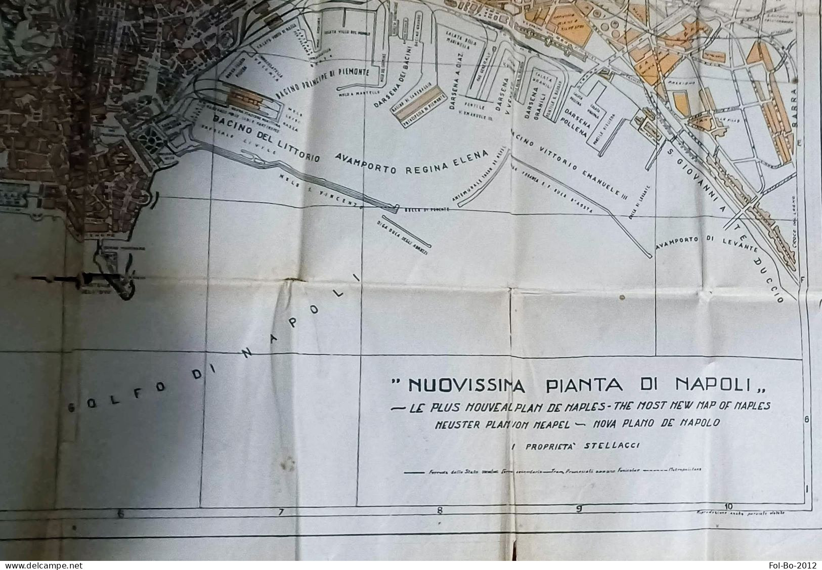 Napoli tascabile guida illustrata e dintorni anni 40.50