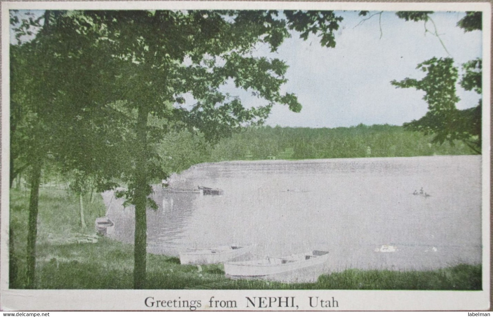 USA FAR WEST UTAH NEPHI LAKE KARTE CARD POSTCARD CARTE POSTALE POSTKARTE CARTOLINA ANSICHTSKARTE - Long Beach