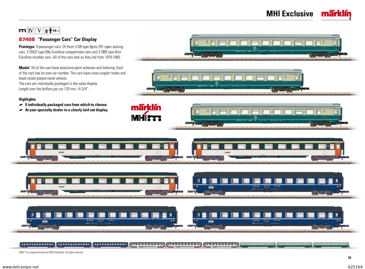 Catalogue MÄRKLIN 2018 Fall New Items 2018 - Englische Ausgabe - English