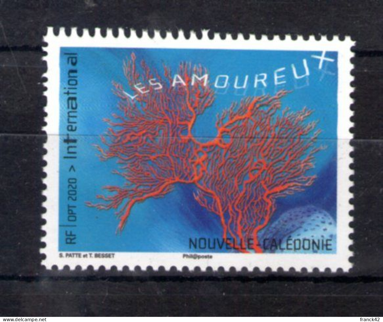 Nouvelle Caledonie. Les Amoureux. Corail Rouge. 2020 - Unused Stamps