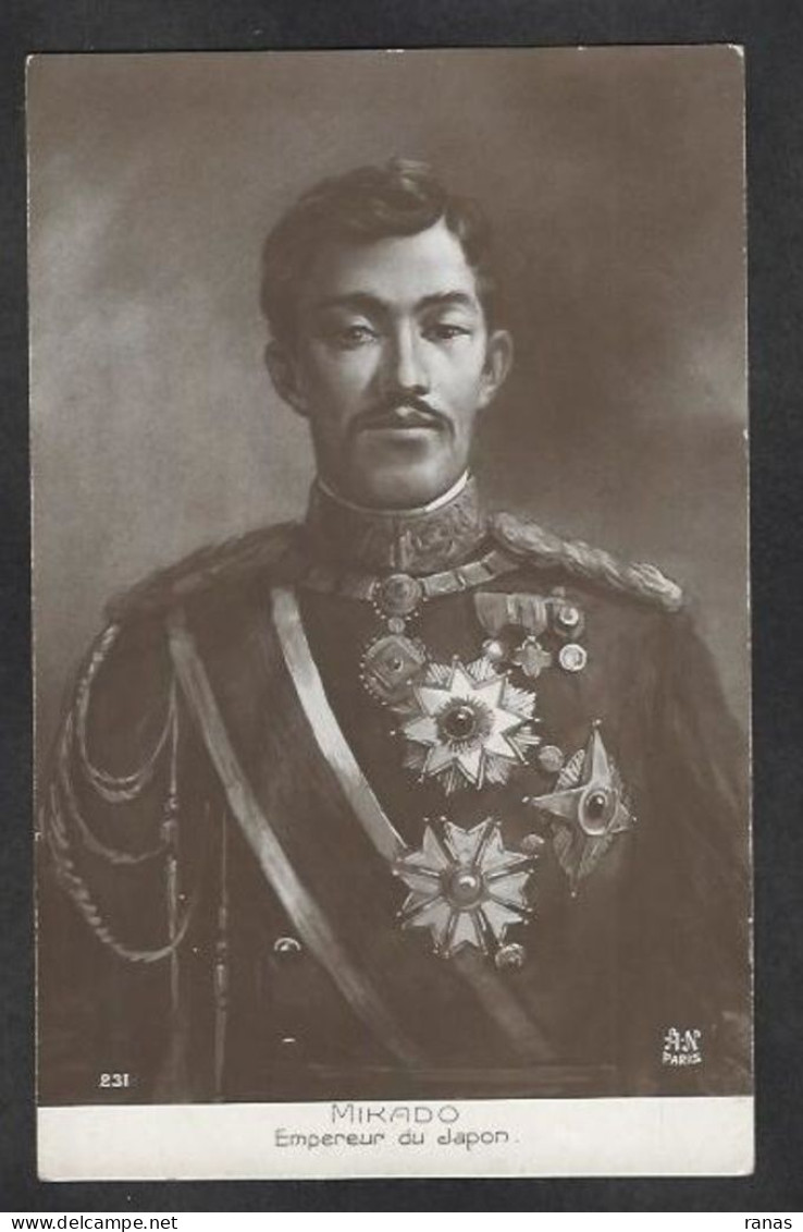 CPA Japon Japan Asie écrite Royalty Mikado Empereur Kaiser - Sonstige & Ohne Zuordnung