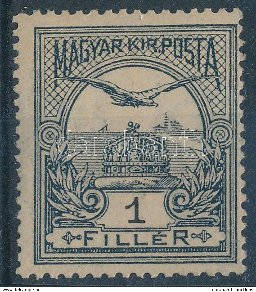 ** 1906 Turul 1f 4. Vízjelállás (20.000) - Other & Unclassified