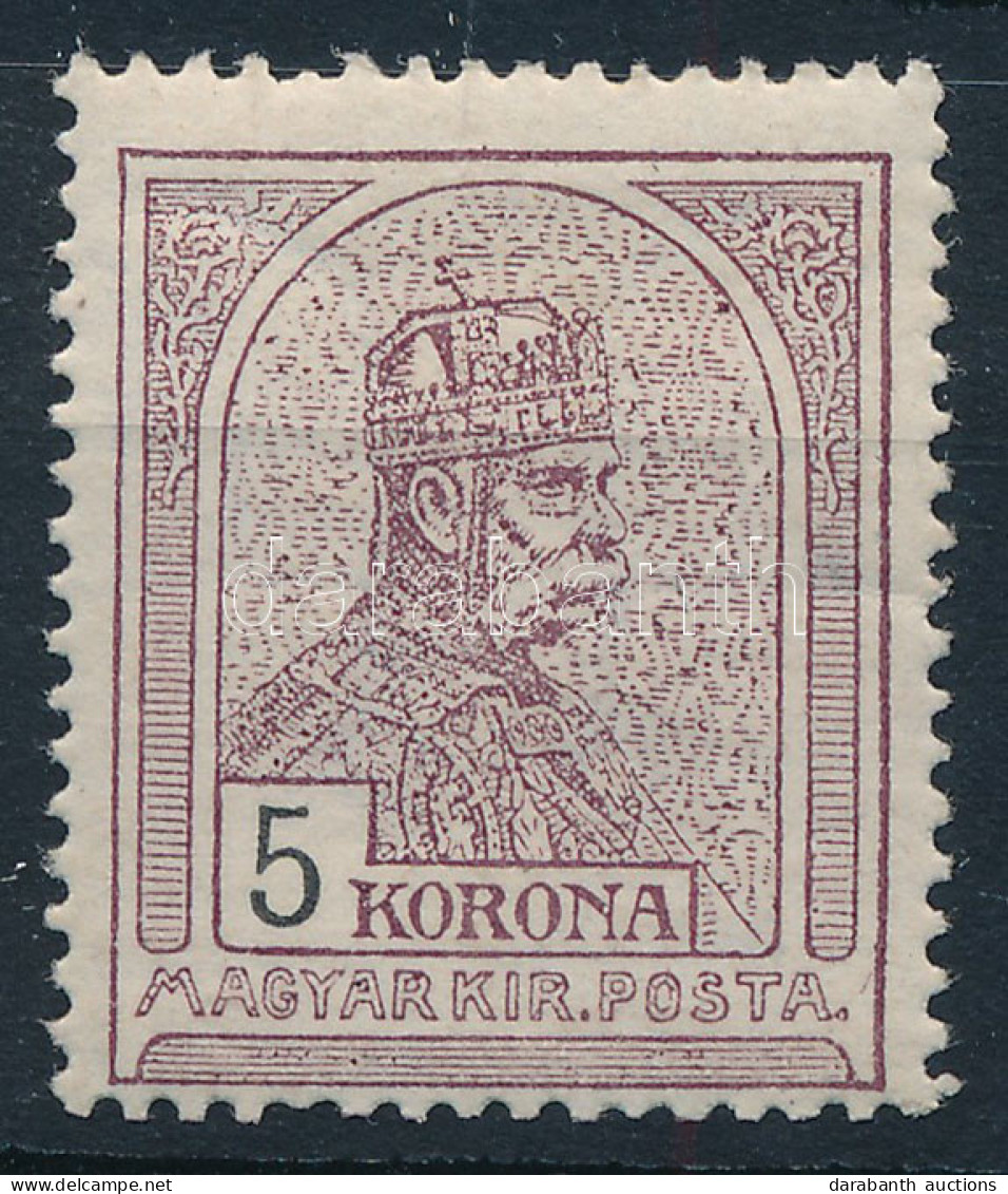 * 1909 Turul 5K (30.000) / Mi 107 Y - Altri & Non Classificati