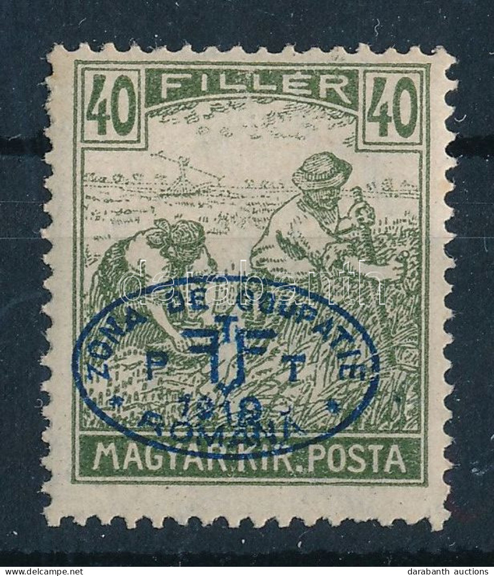 ** Debrecen I. 1919 Arató 40f Bodor Vizsgálójellel (3.000) - Altri & Non Classificati