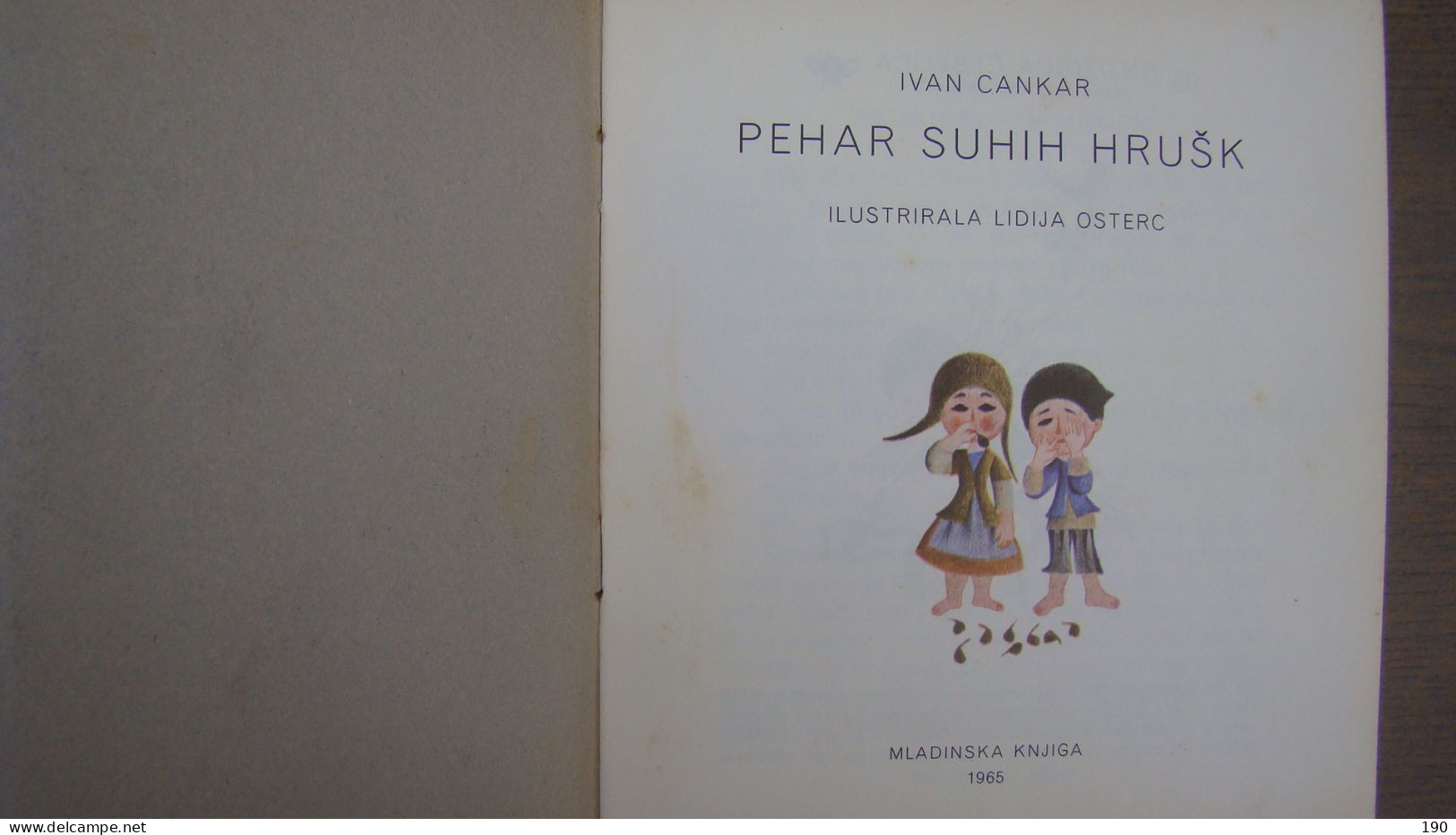 Pehar Suhih Hrusk (Ivan Cankar),Illustrated: Lidija Osterc - Langues Slaves