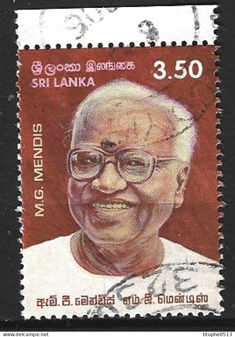 SRI LANKA. N°1440 Oblitéré De 2004. Personnalité. - Sri Lanka (Ceylon) (1948-...)