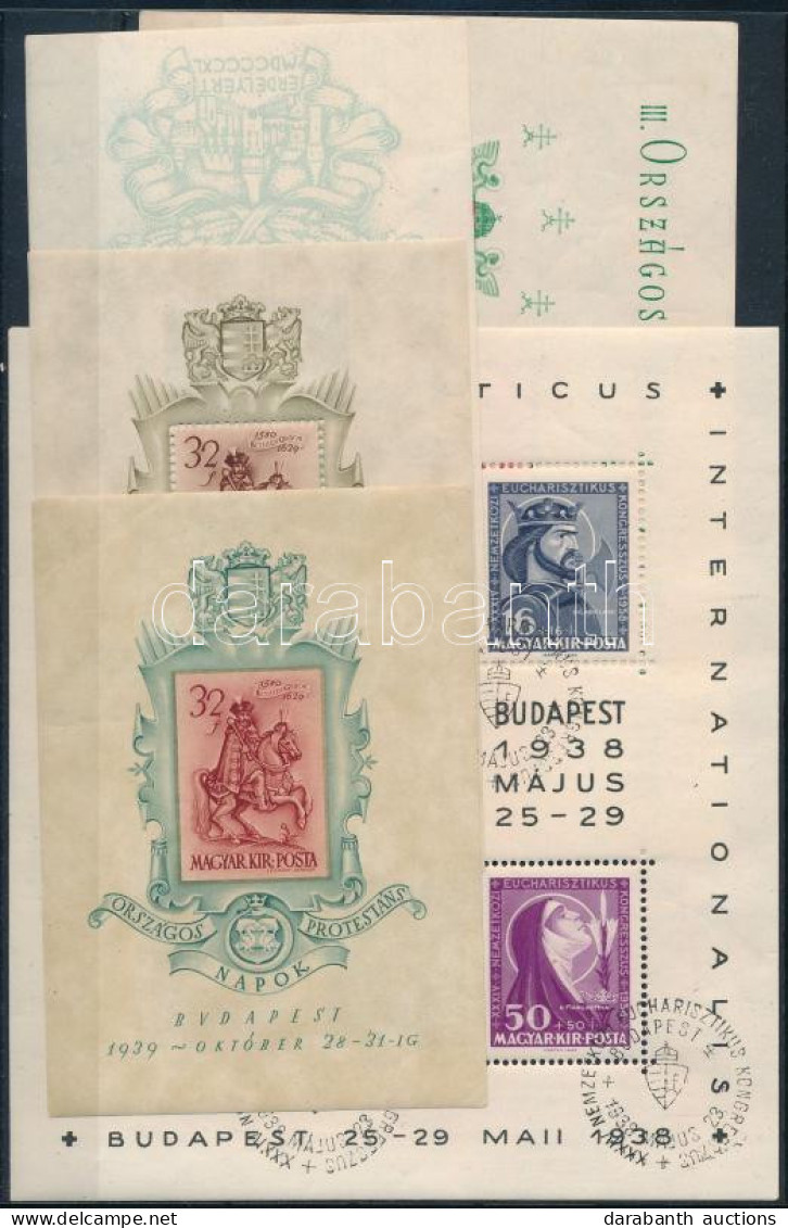 **, O 1938-1940 5 Db Blokk - Other & Unclassified