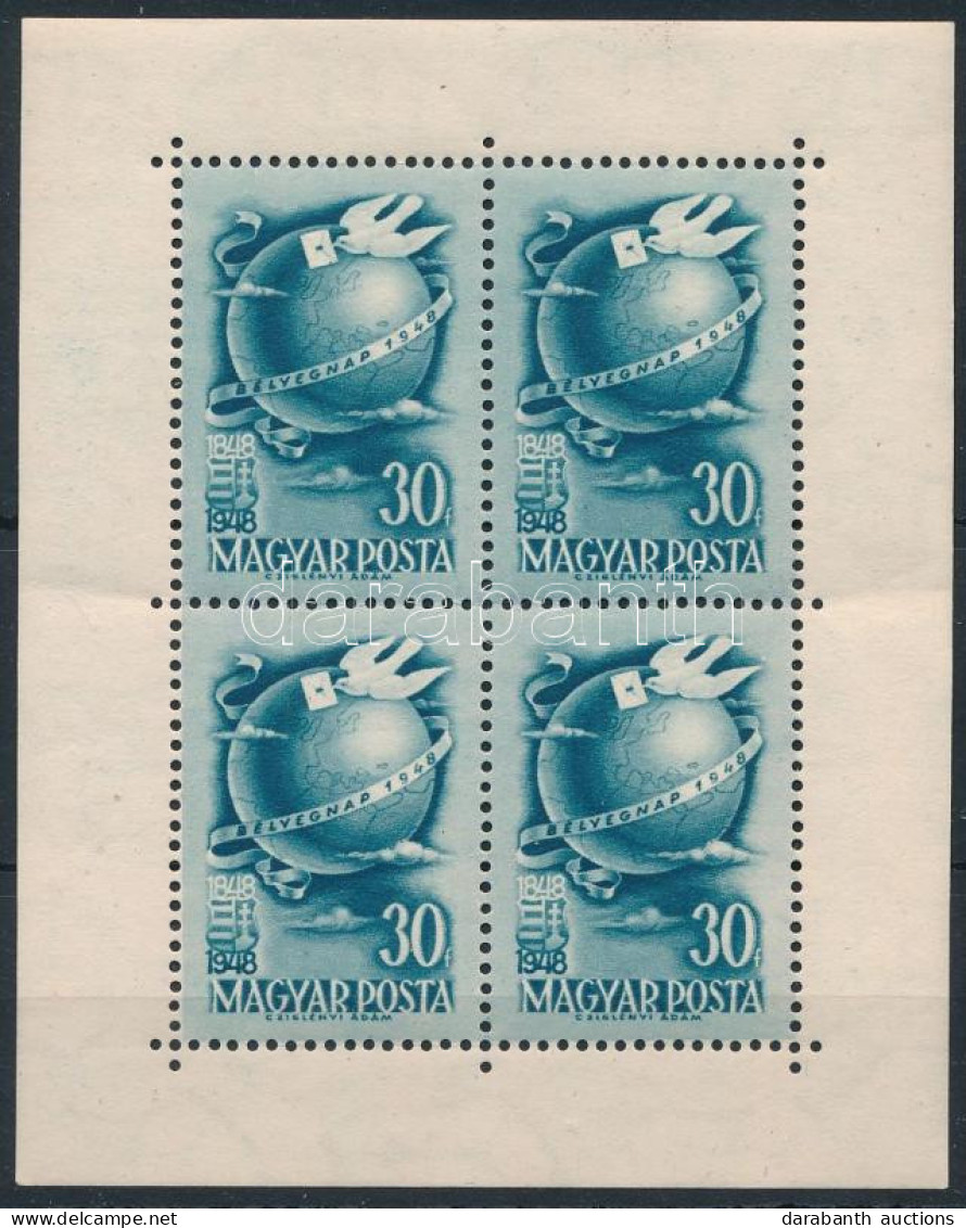 ** 1948 Bélyegnap (21.) Kisív (8.000) - Other & Unclassified