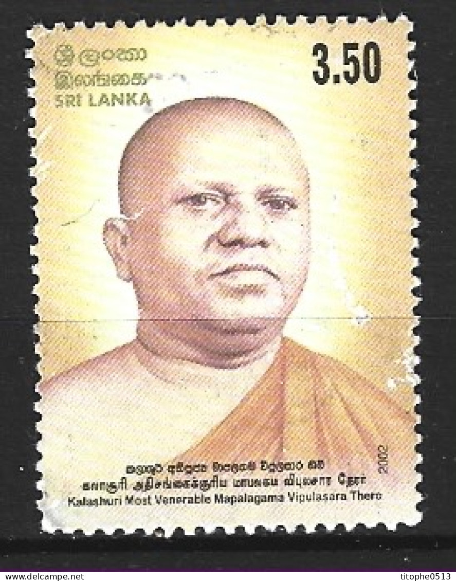 SRI LANKA. N°1437 Oblitéré De 2004. Moine. - Buddhismus