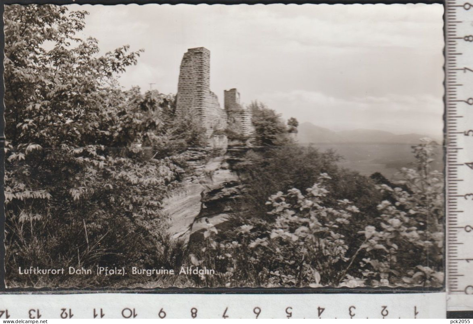 DAHN Luftkurort In Der Pfalz -Burgruine Altdahn ,gelaufen 1971 (AK 4689 ) - Dahn