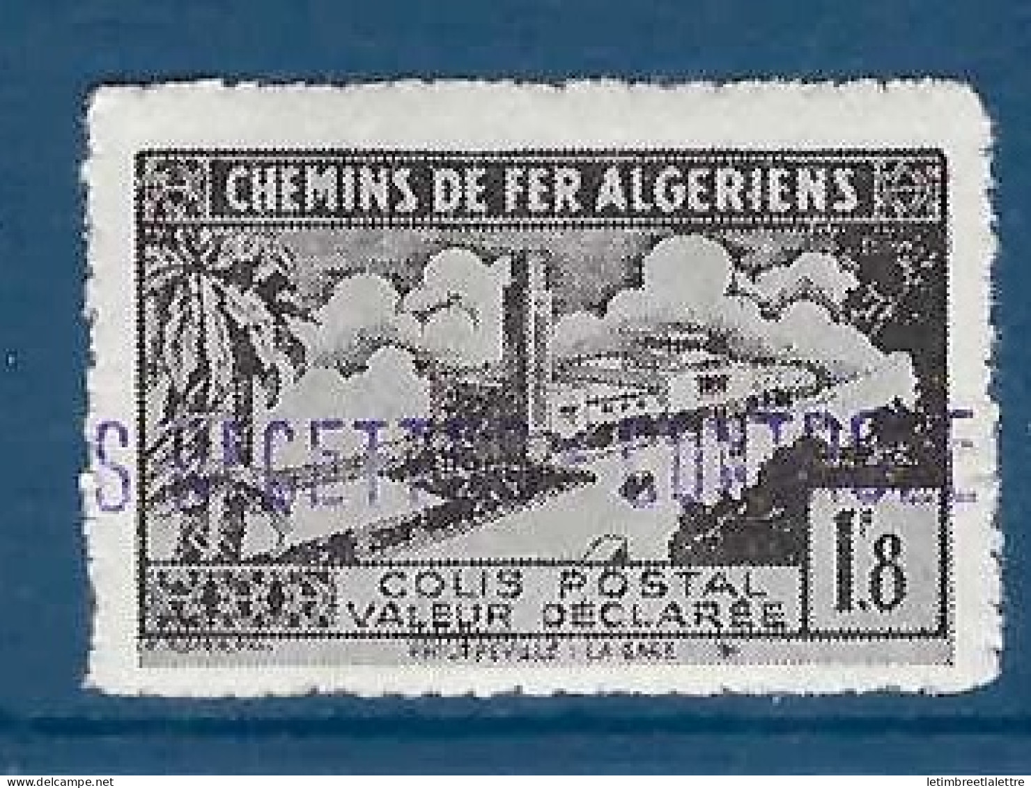 Algérie - Colis Postaux - YT N° 84 * - Neuf Avec Charnière - 1941 1942 - Postpaketten