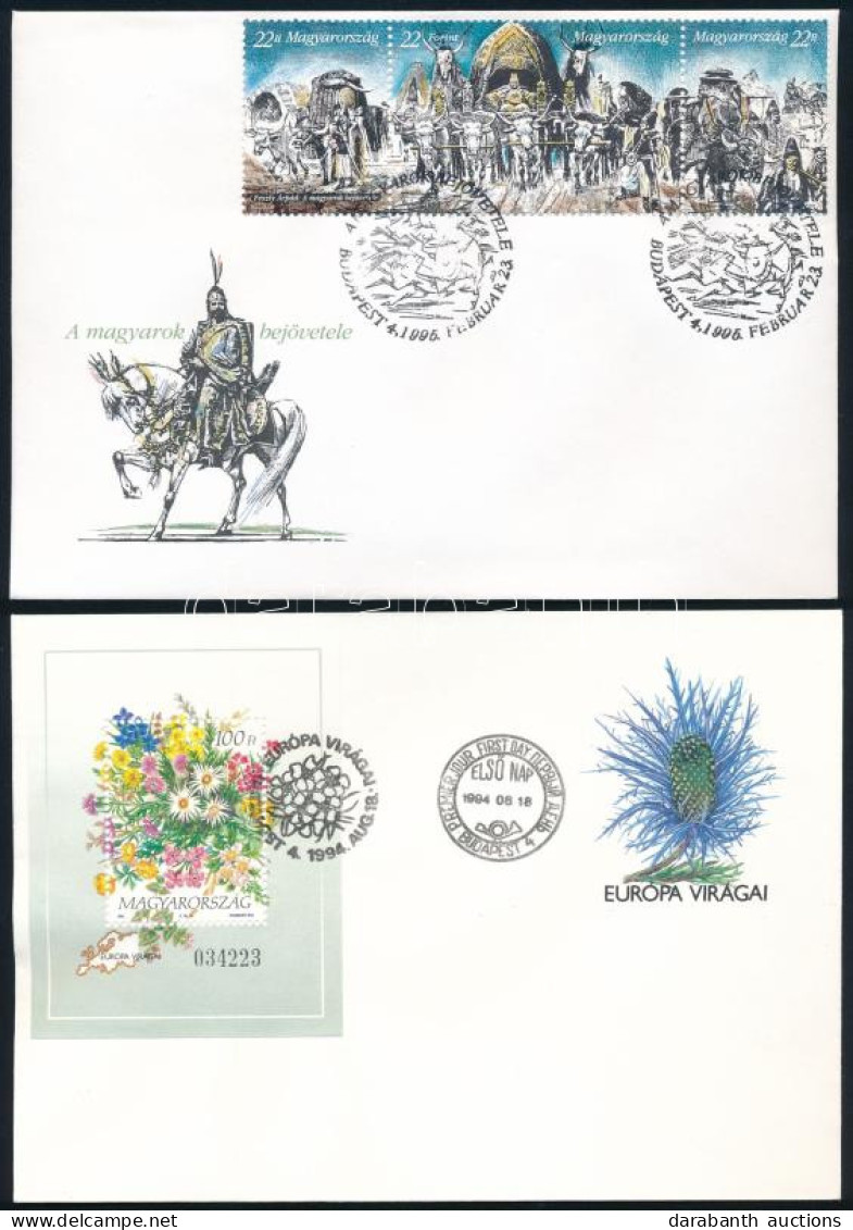 1994-1995 14 Db FDC - Autres & Non Classés