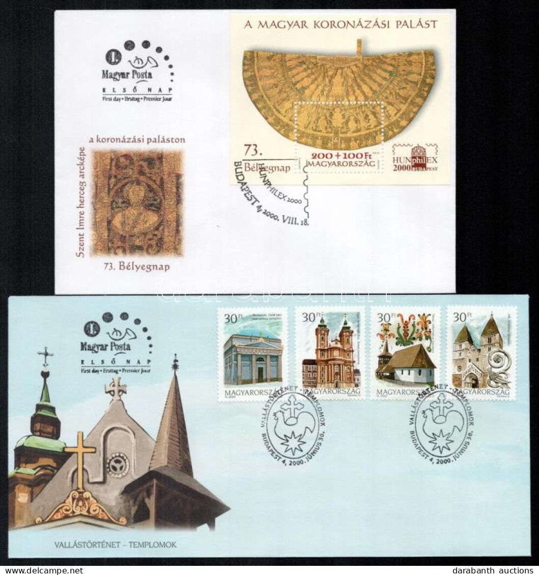2000-2001 10 Db FDC - Other & Unclassified