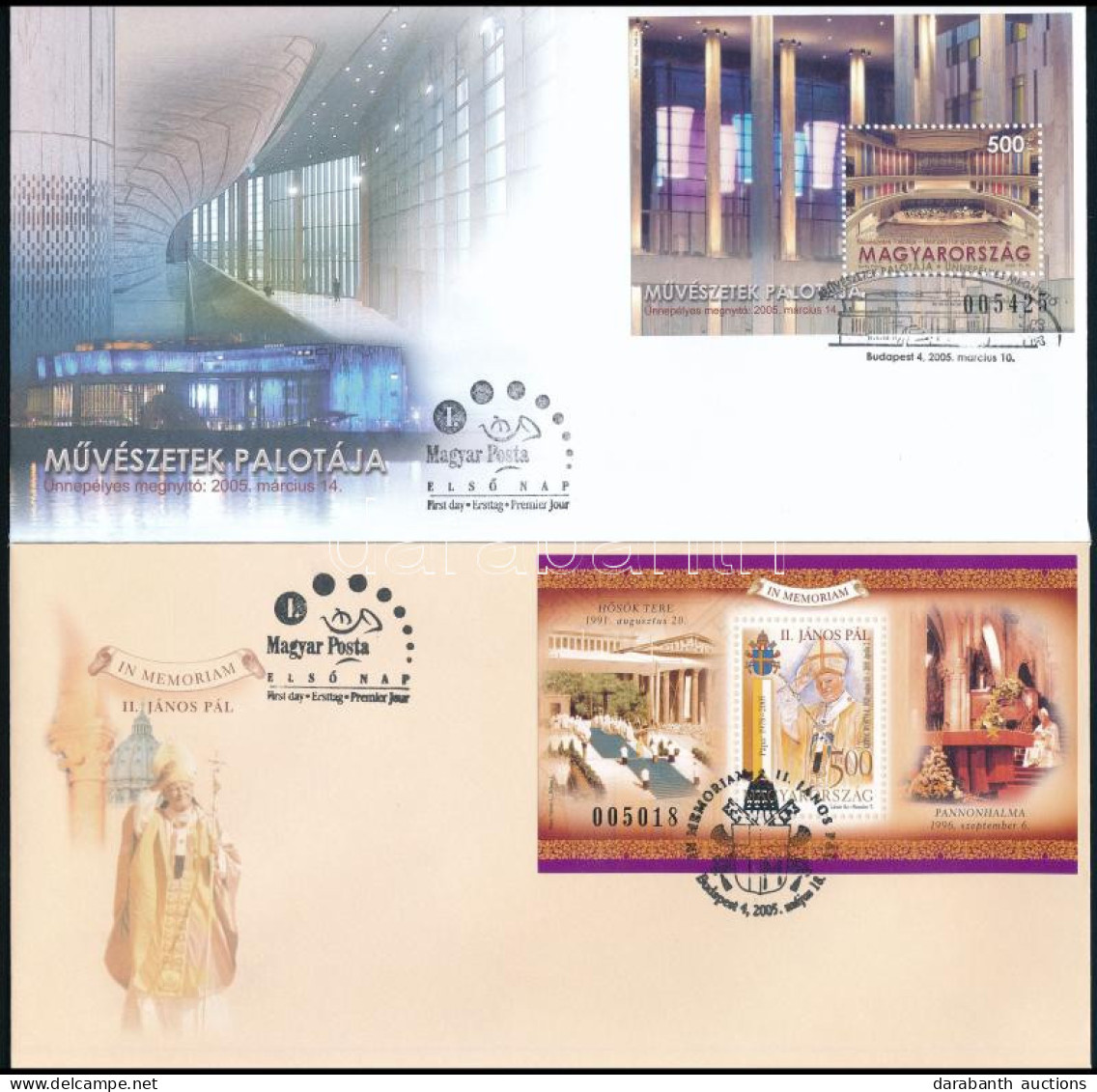 2005 6 Db FDC - Other & Unclassified