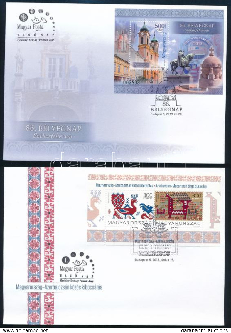 2012-2013 8 Db FDC - Altri & Non Classificati