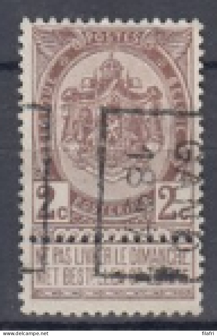 119 Voorafstempeling Op Nr 55 - GAND 1897  -  Positie B - Rollenmarken 1894-99