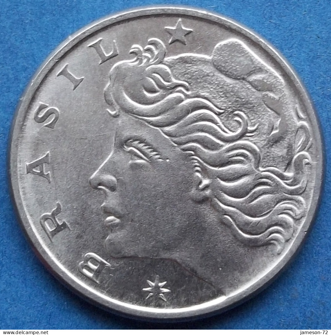 BRAZIL - 20 Centavos 1977 "Oil Derrick" KM# 579.1a Monetary Reform (1967-1985) - Edelweiss Coins - Brésil