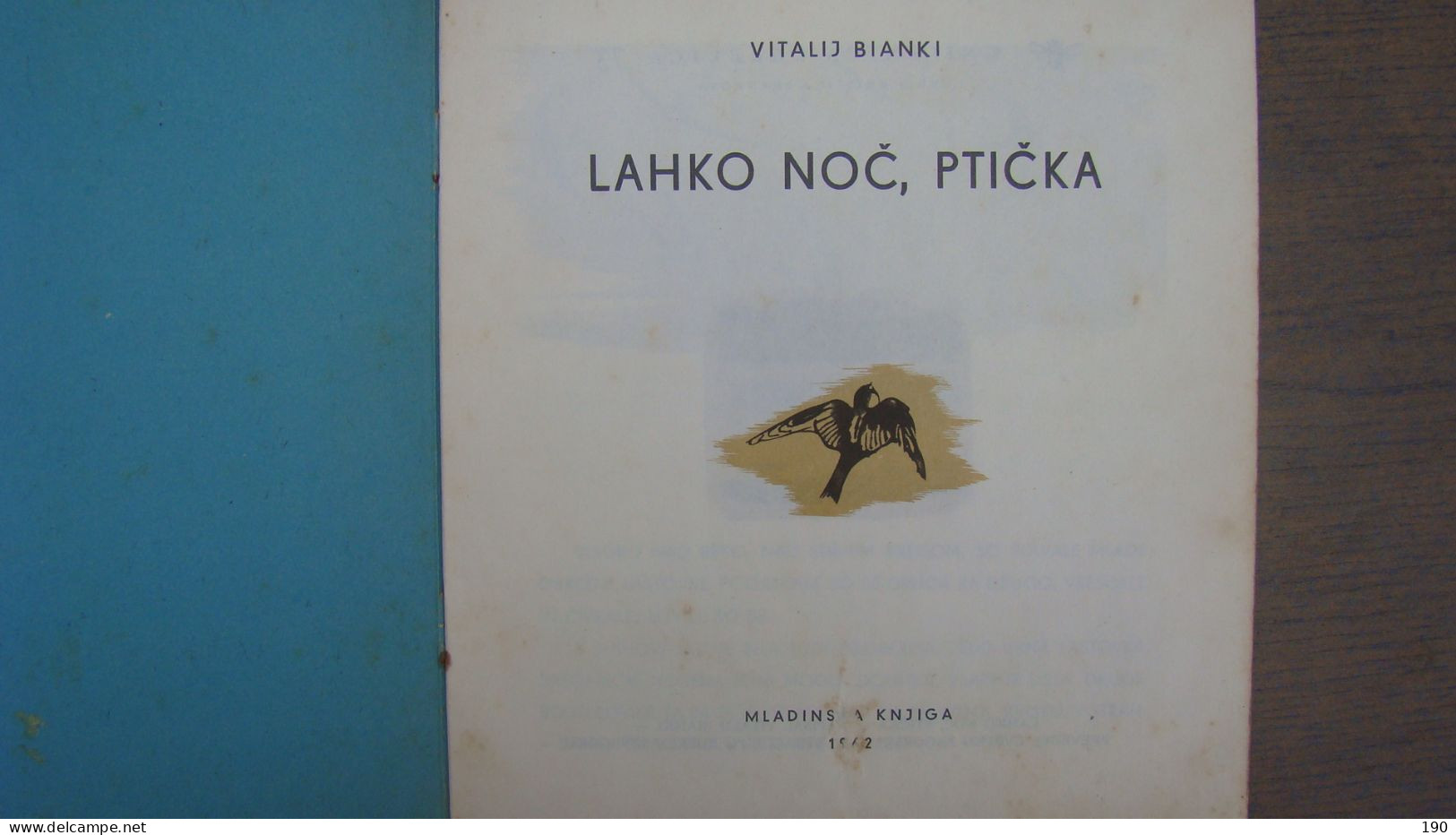 Lahko Noc Pticka (Vitalij Bianki) - Slavische Talen