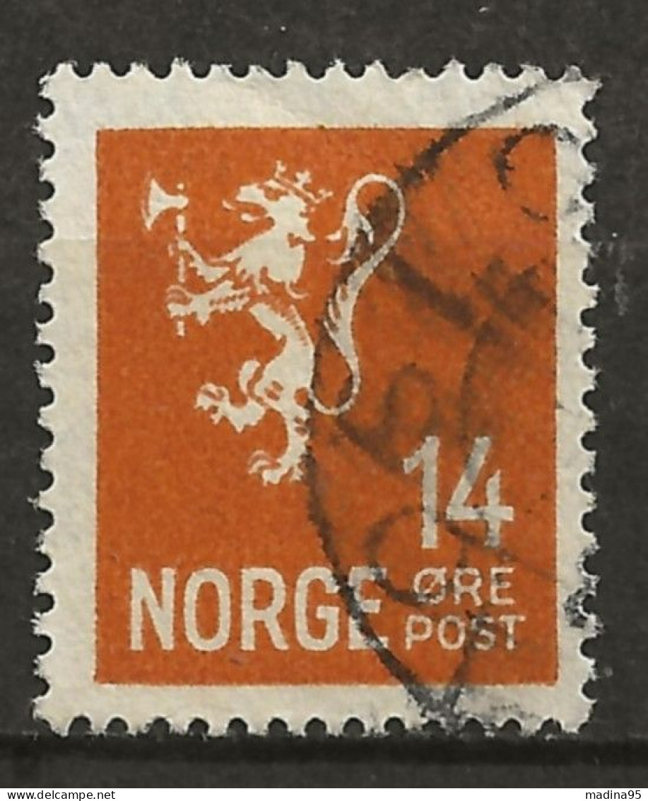 NORVEGE: Obl., N° YT 112A, TB - Gebraucht