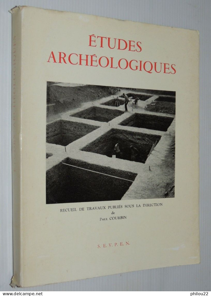COURBIN (Paul) Et Collectif / Etudes Archéologiques. Recueil De Travaux. 1963 - Archéologie