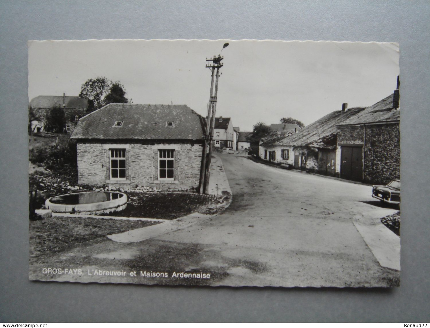 GROS FAYS - L'Abreuvoir Et Maisons Ardennaise - Bièvre