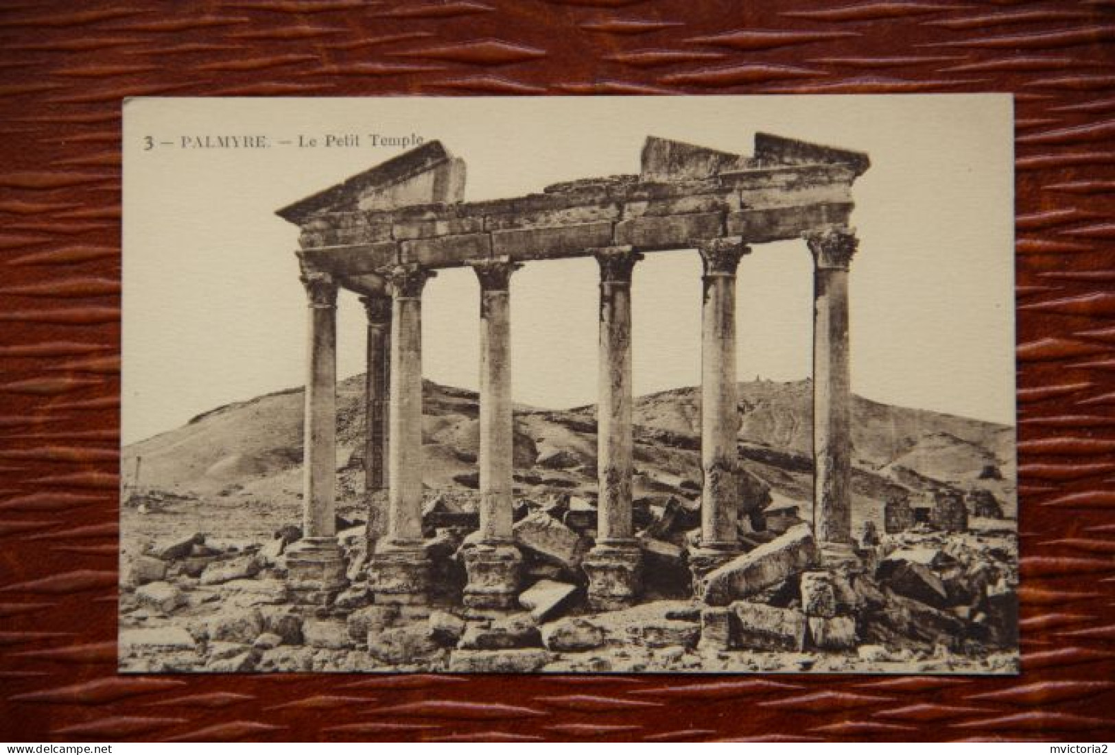 SYRIE - PALMYRE : Le Petit Temple - Syrie