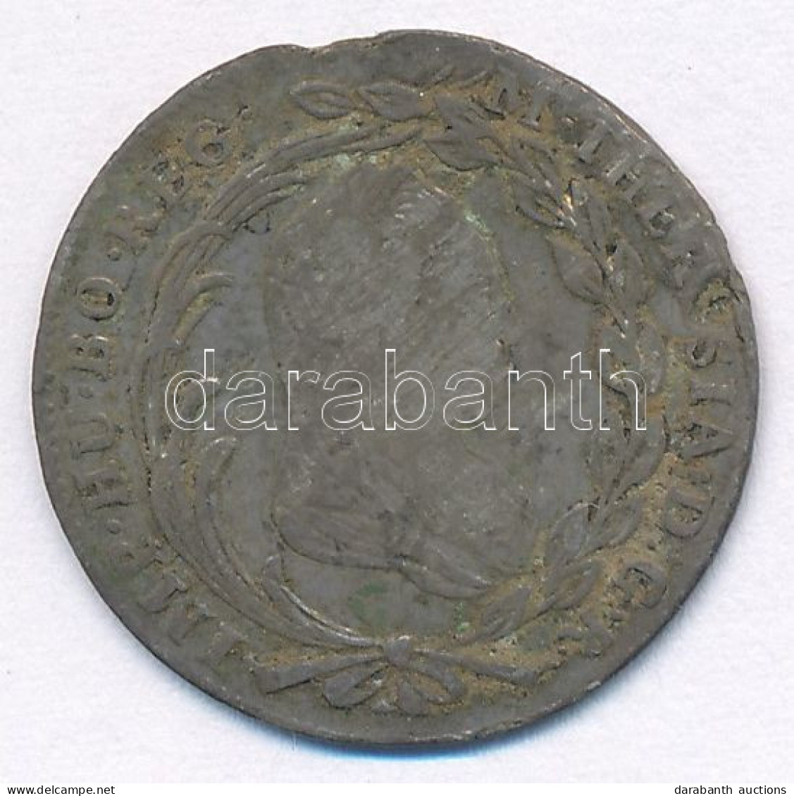 Ausztria 1779VC-S 5kr Ag "Mária Terézia" (1,63g) T:F Patina Austria 1779VC-S 5 Kreuzer Ag "Maria Theresia" (1,63g) C:F - Unclassified